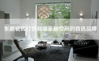 东鹏瓷砖打造高端家居空间的首选品牌
