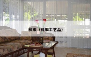 藤编（藤编工艺品）