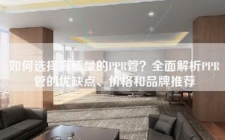 如何选择高质量的PPR管？全面解析PPR管的优缺点、价格和品牌推荐