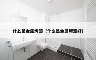 什么是金属烤漆（什么是金属烤漆好）