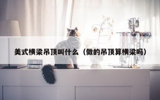 美式横梁吊顶叫什么（做的吊顶算横梁吗）