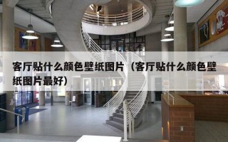 客厅贴什么颜色壁纸图片（客厅贴什么颜色壁纸图片最好）