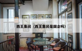西王集团（西王集团是国企吗）