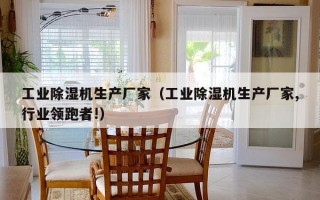 工业除湿机生产厂家（工业除湿机生产厂家,行业领跑者!）