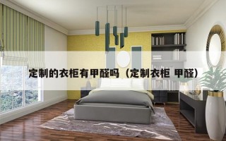 定制的衣柜有甲醛吗（定制衣柜 甲醛）