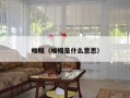 帷幔（帷幔是什么意思）