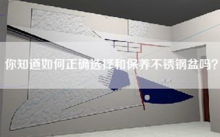 你知道如何正确选择和保养不锈钢盆吗？