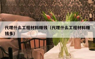      什么工程材料赚钱（     什么工程材料赚钱多）