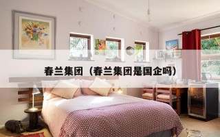 春兰集团（春兰集团是国企吗）