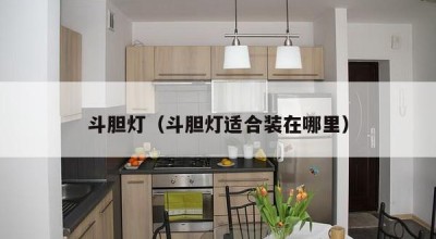 斗胆灯（斗胆灯适合装在哪里）