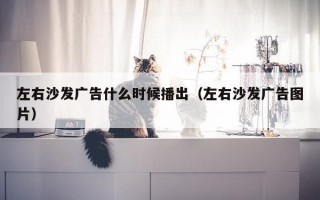 左右沙发广告什么时候播出（左右沙发广告图片）