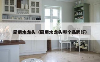 厨房水龙头（厨房水龙头哪个品牌好）