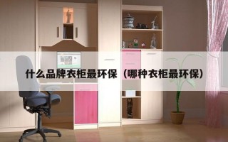 什么品牌衣柜最环保（哪种衣柜最环保）