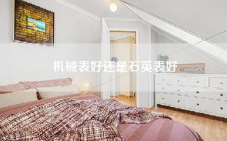 机械表好还是石英表好
