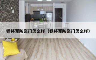 钢将军防盗门怎么样（铁将军防盗门怎么样）