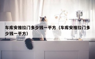 车库安推拉门多少钱一平方（车库安推拉门多少钱一平方）