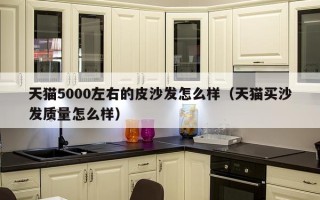 天猫5000左右的皮沙发怎么样（天猫买沙发质量怎么样）