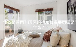 什么是国风？国风的特点和发展历程是什么？