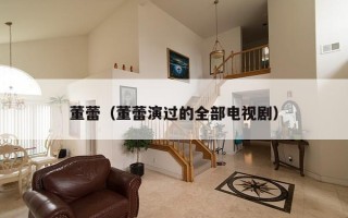 董蕾（董蕾演过的全部电视剧）