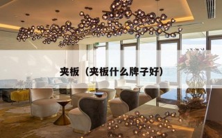 夹板（夹板什么牌子好）