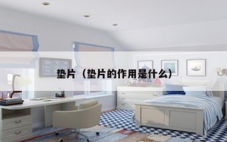 垫片（垫片的作用是什么）