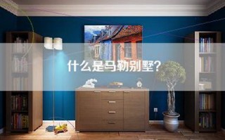 什么是     别墅？