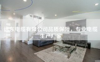 远东电缆有限公司品质保障，专业电缆生产厂家