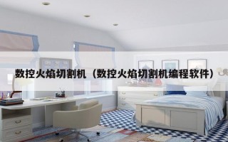 数控火焰切割机（数控火焰切割机编程软件）