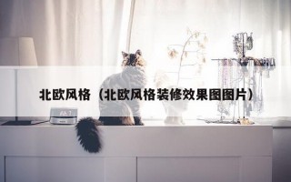 北欧风格（北欧风格装修效果图图片）