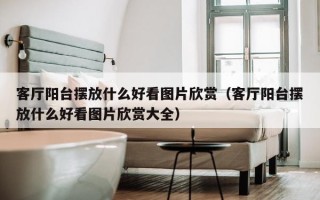 客厅阳台摆放什么好看图片欣赏（客厅阳台摆放什么好看图片欣赏大全）