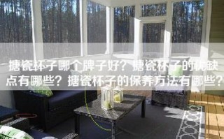 搪瓷杯子哪个牌子好？搪瓷杯子的优缺点有哪些？搪瓷杯子的保养方法有哪些？