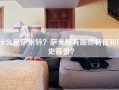 什么是萨米特？萨米特有哪些特征和历史背景？