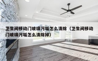 卫生间移动门玻璃污垢怎么清除（卫生间移动门玻璃污垢怎么清除掉）