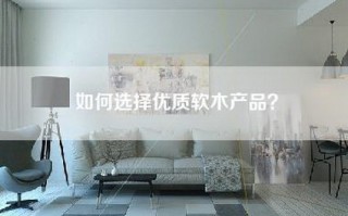 如何选择优质软木产品？