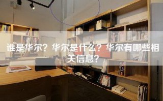 谁是华尔？华尔是什么？华尔有哪些相关信息？