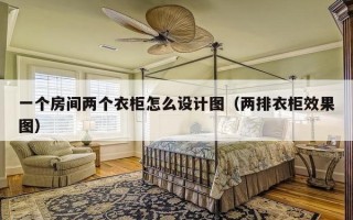 一个房间两个衣柜怎么设计图（两排衣柜效果图）