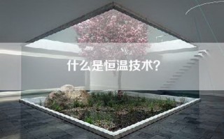 什么是恒温技术？