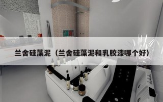 兰舍硅藻泥（兰舍硅藻泥和乳胶漆哪个好）