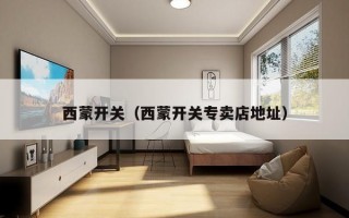 西蒙开关（西蒙开关专卖店地址）