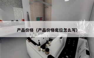 产品价格（产品价格定位怎么写）