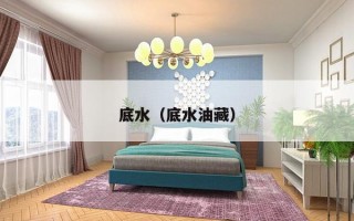 底水（底水油藏）