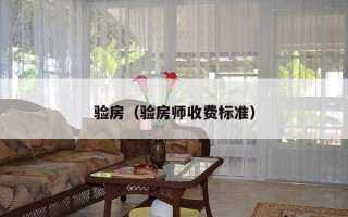 验房（验房师收费标准）