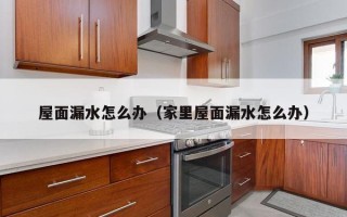 屋面漏水怎么办（家里屋面漏水怎么办）