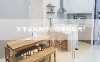 实木家具有什么优点和缺点？