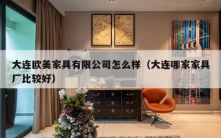 大连欧美家具有限公司怎么样（大连哪家家具厂比较好）