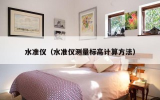 水准仪（水准仪测量标高计算方法）