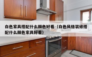 白色家具搭配什么颜色好看（白色风格装修搭配什么颜色家具好看）