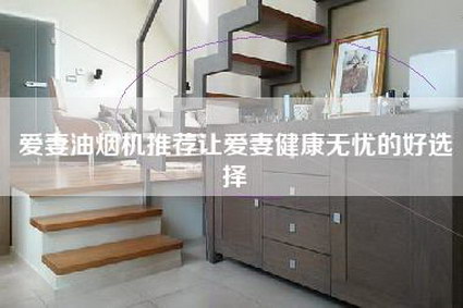 爱妻油烟机推荐让爱妻健康无忧的好选择-第1张图片
