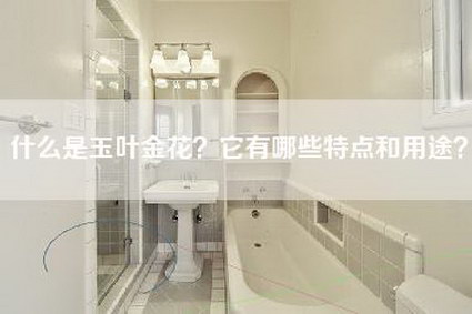 什么是玉叶金花？它有哪些特点和用途？-第1张图片