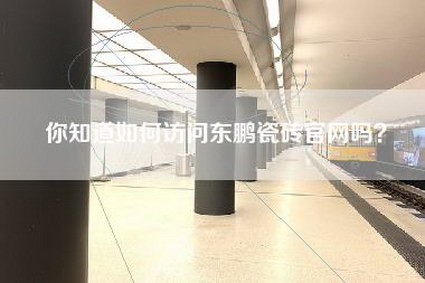 你知道如何访问东鹏瓷砖官网吗?-第1张图片 你知道如何访问东鹏瓷砖官网吗?-第1张图片